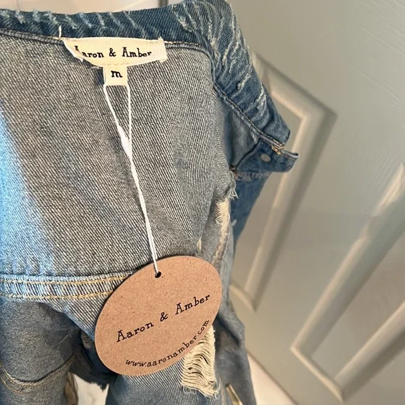 NWT Aaron & Amber Jean Jacket - Picture 4 of 6